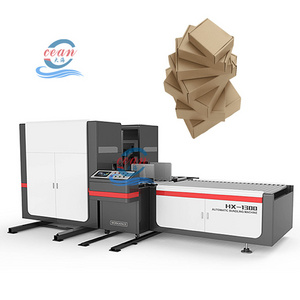 Hot popular sale PP strapping machine for boxes making with carton box manufacturing machine