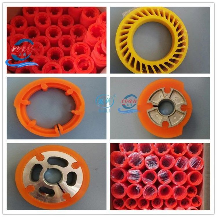 Cheap price polyurethane sun wheels paper feed rollers PU non crush wheels