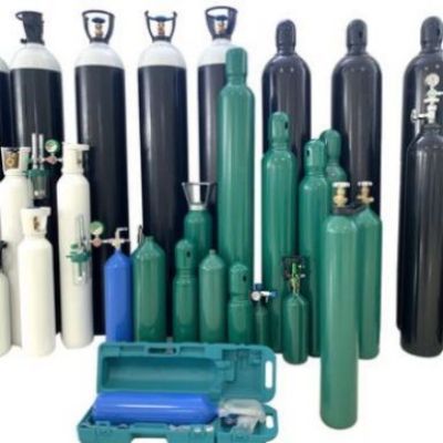 Factory Direct ISO9809 150bar 40L Oxygen/ Co2/ Nitrogen/ Argon/ Helium Gas Steel Cylinder High Pressure Oxygen Cylinder 40L