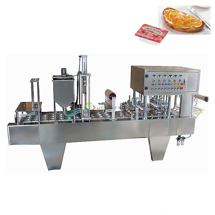 Automatic Cup Water Filling and Sealing Machine for 100g Yogurt