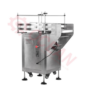 Automatic bottle unscrambler cans collecting and sorting machine for canning line