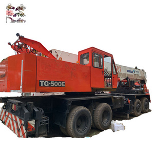 Used cheap Japan original  Tadano TG500E truck crane for sale, Tadano 50 ton mobile crane price low on sale