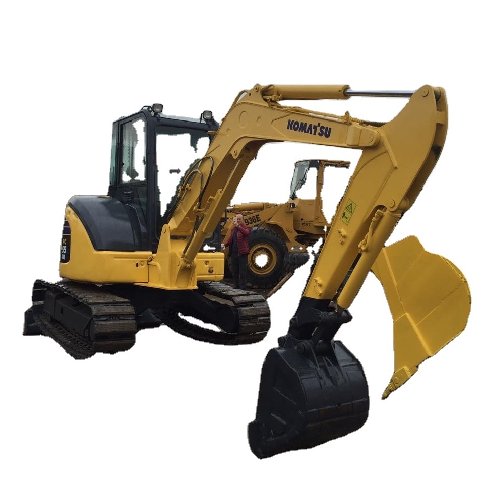 Used Komatsu PC55 Mini Excavator, 5 ton Mini Komatsu digger