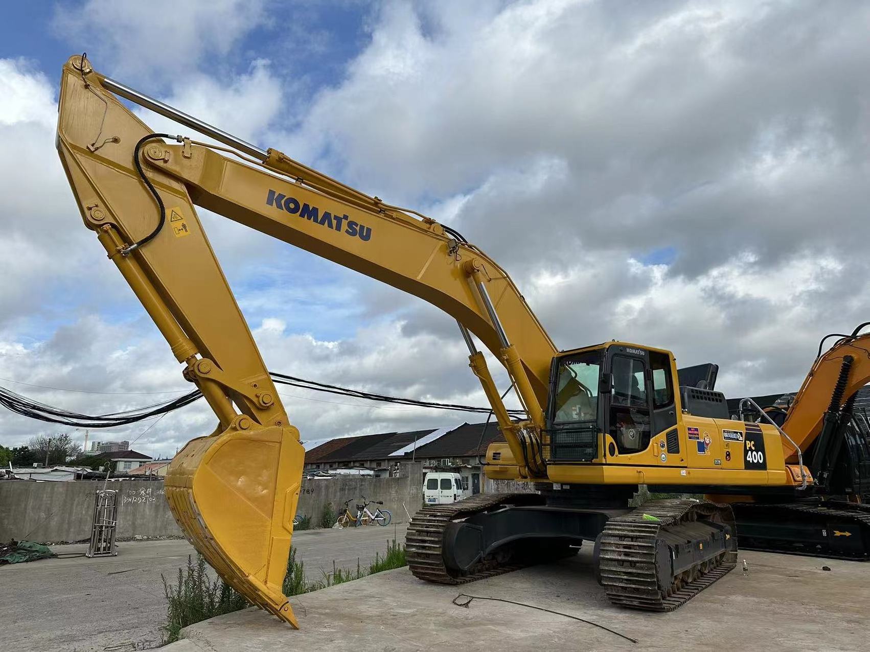 Komatsu PC400-8R crawler excavator, Japan Komatsu heavy earth-moving crawler escavadora PC400 PC450 PC500 PC650 on stock