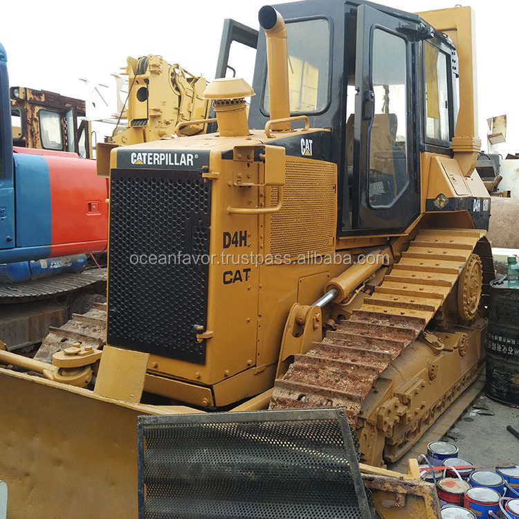 Japan original  Caterpillar D4H crawler bulldozer on sale, CAT mini dozer D4H for construction machinery