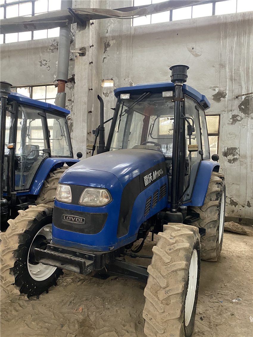 China made Lovol M1104 farming tractors for sale ,Cheap 130hp 4*4 Farming Tractors car price low in Shanghai