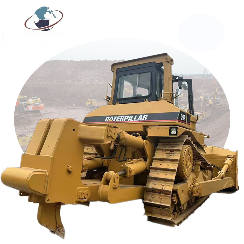 Cheap USA made  Caterpillar D9R CAT crawler bulldozer ,large-scale road construction D9 tracked dozer in Shanghai China