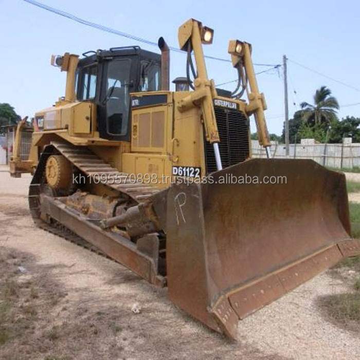 Caterpillar  d7r used bulldozer for sale in Shanghai China, Japan bulldozer cat d7