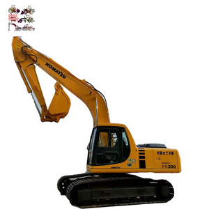 Komatsu PC200 tracked excavator for sale made in Japan Original, used komatsu 20ton excavators in China