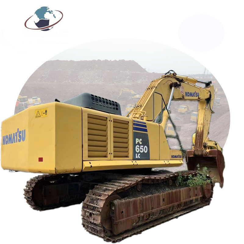 Japan made large scale used komatsu PC650 crawler excavator,Cheap Komatsu  PC 650 65 ton excavator in China