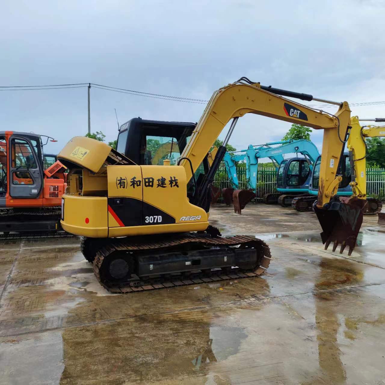 Used  Original Japan CAT crawler Excavator 307 Caterpillar 307D Excavator For Sale Used 307D caterpillar digger mini