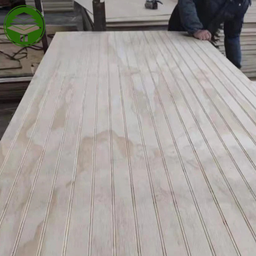 Factory price 12mm pine natural veneer furniture grade commercial plywood