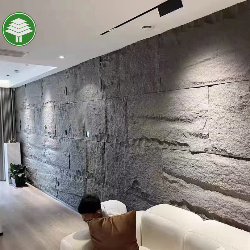 Good Price Pu Faux Stone Wall Panel And Waterproof Stone Siding For Sale