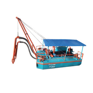 sand dredge pump sale dredging barge small sand dredge boat river and lake cleaning machine