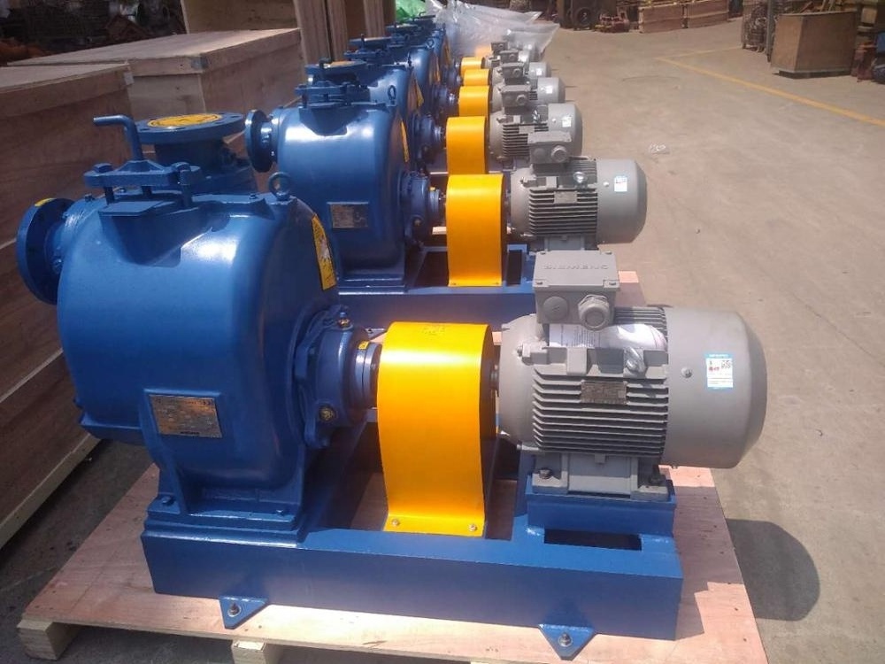 3 inch self priming sewage pump with diesel engine and trailer