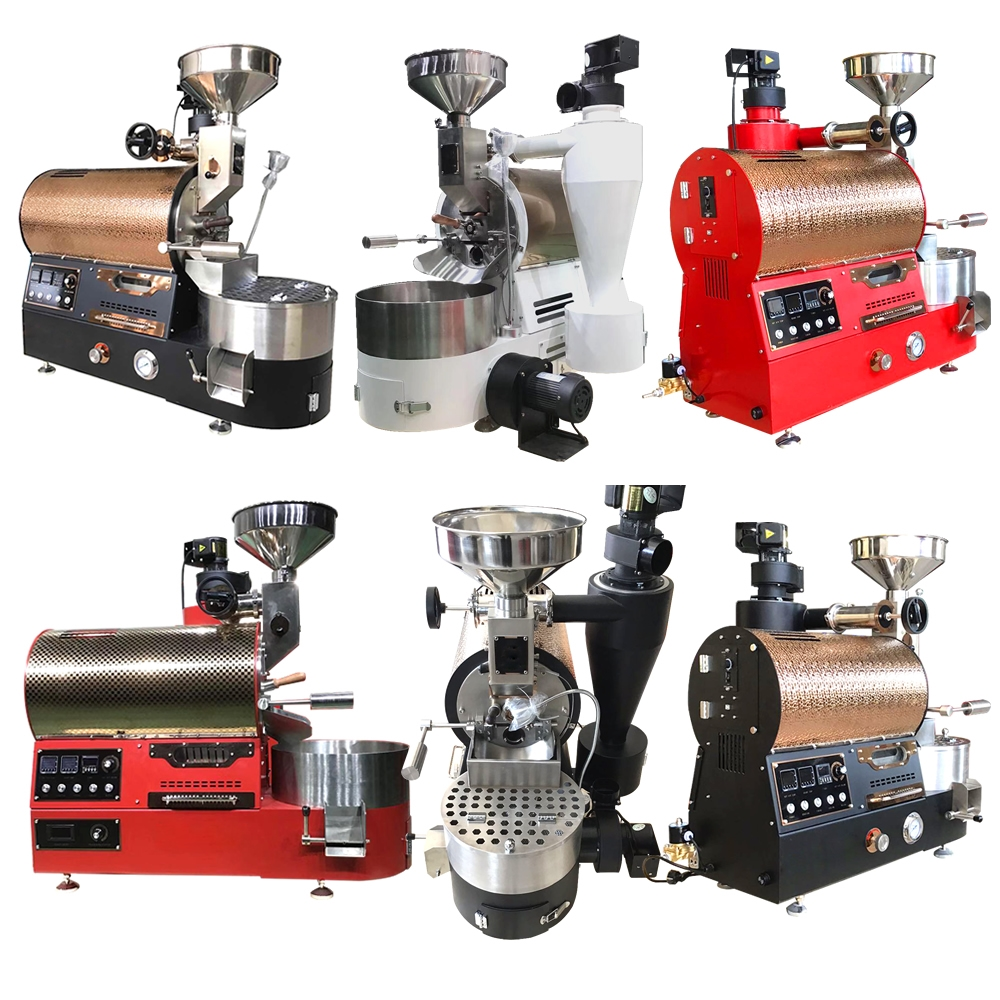 OCEANRICH 2024 Smart 2kg Coffee Roasting Machine Household Manual Commercial Coffee Roaster Gas Burner Coffee Roaster Machine