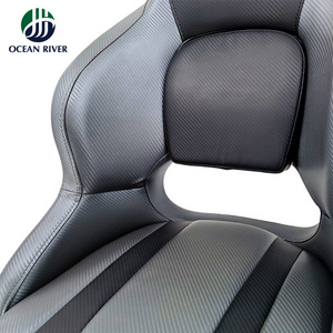 High Resilience Custom Sponge Black Anti-ultraviolet Marine Center Console Seats Boat Captain Seat