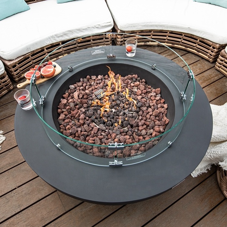 Elementi Newest good quality garden circular tabletop fire pit bowl outdoor furniture firebowl