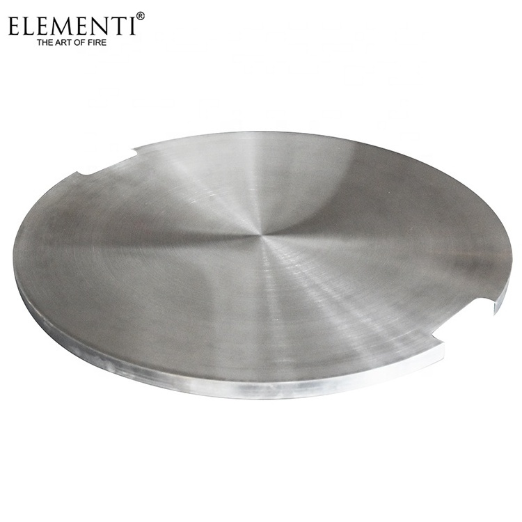 Elementi fire bowl accessories stainless steel fire pit lid round