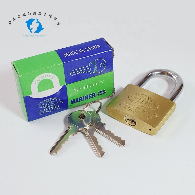 Ship IMPA Marine Use  Padlock Brass and Steel Key Master Key System Padlocks & Keys