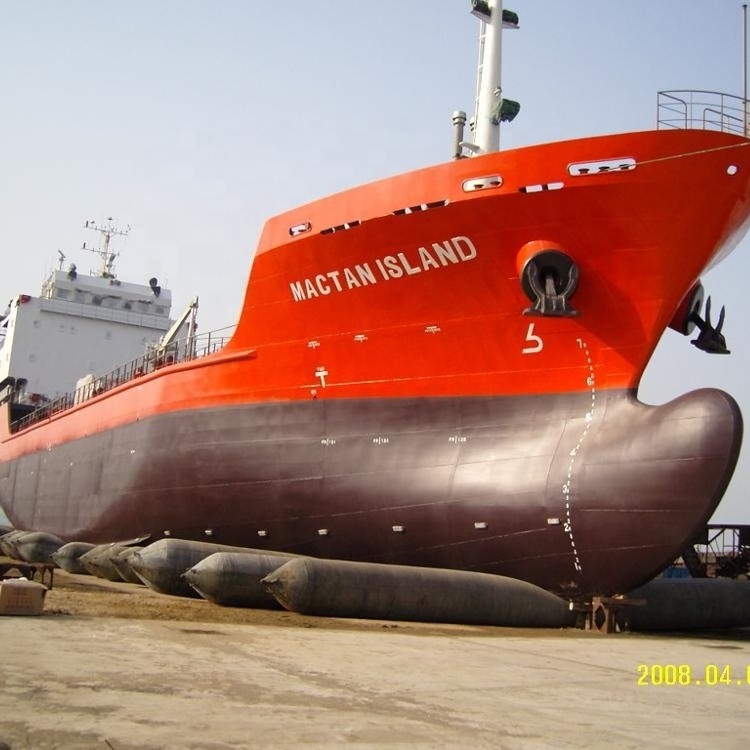 Air Tightness Marine Rubber Ship Balloon Airbags Launching for Sale