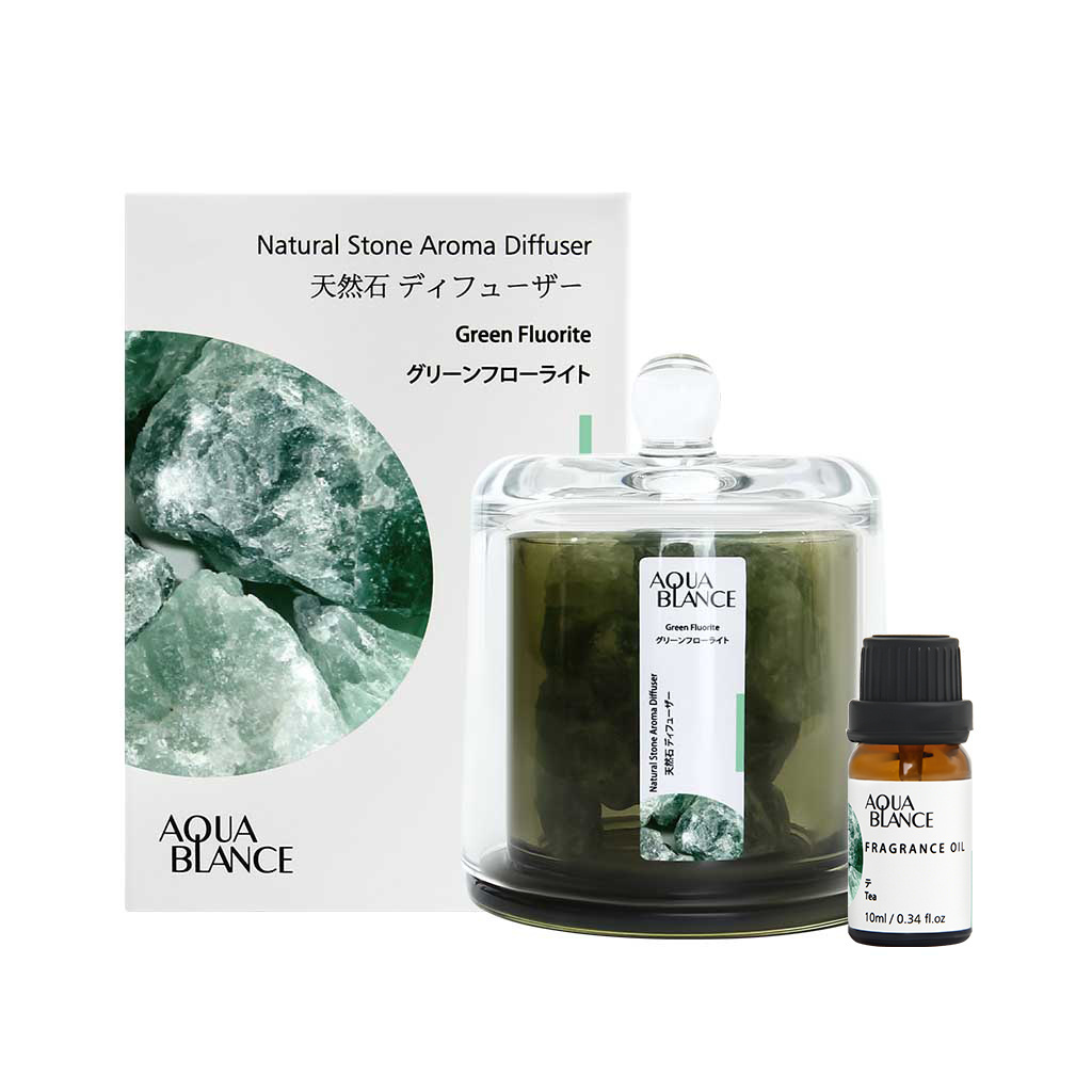 Private Label Home Fragrance Natural Crystals Stones Essential Oil Diffuser Set