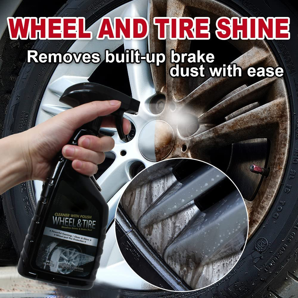 300ml  Safe On All Wheel & Rim Finishes Aluminum And Chrome Wheel Cleaner Car Wheel & Tire Cleaning Spray