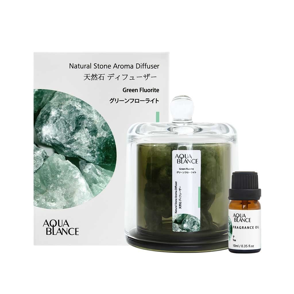 Private Label Home Fragrance Natural Crystals Stones Essential Oil Diffuser Set