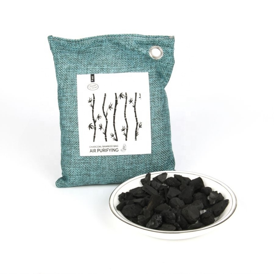 200g Activated Bamboo Charcoal Air Purifying Deodorant Bag