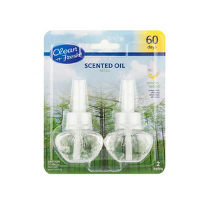 2 pk All Scent Scent Plastic Bottle Plug In Air Freshener Refill Suit For All Plug Glade And so on