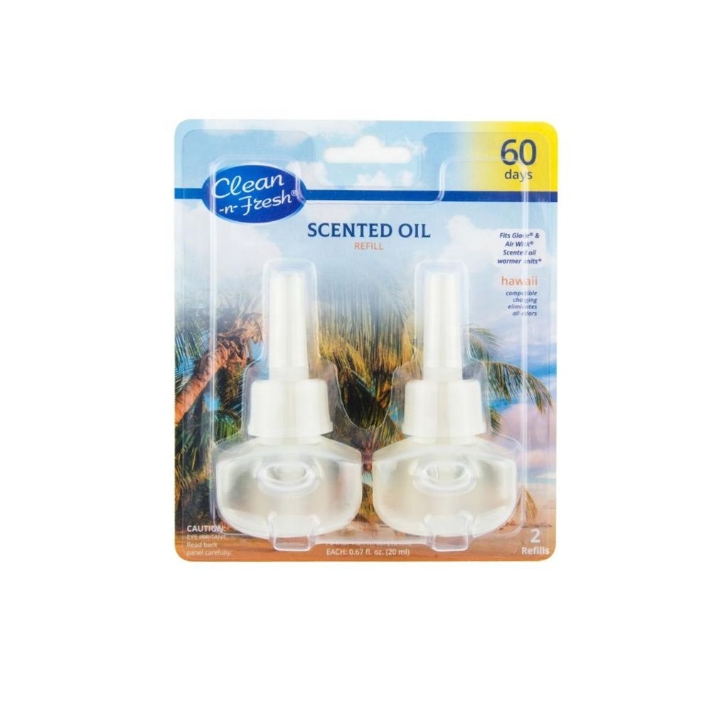 2 pk All Scent Special Plastic Bottle Oil Plug In Air Freshener Refill Suit For All Brand Plug Glade And so on