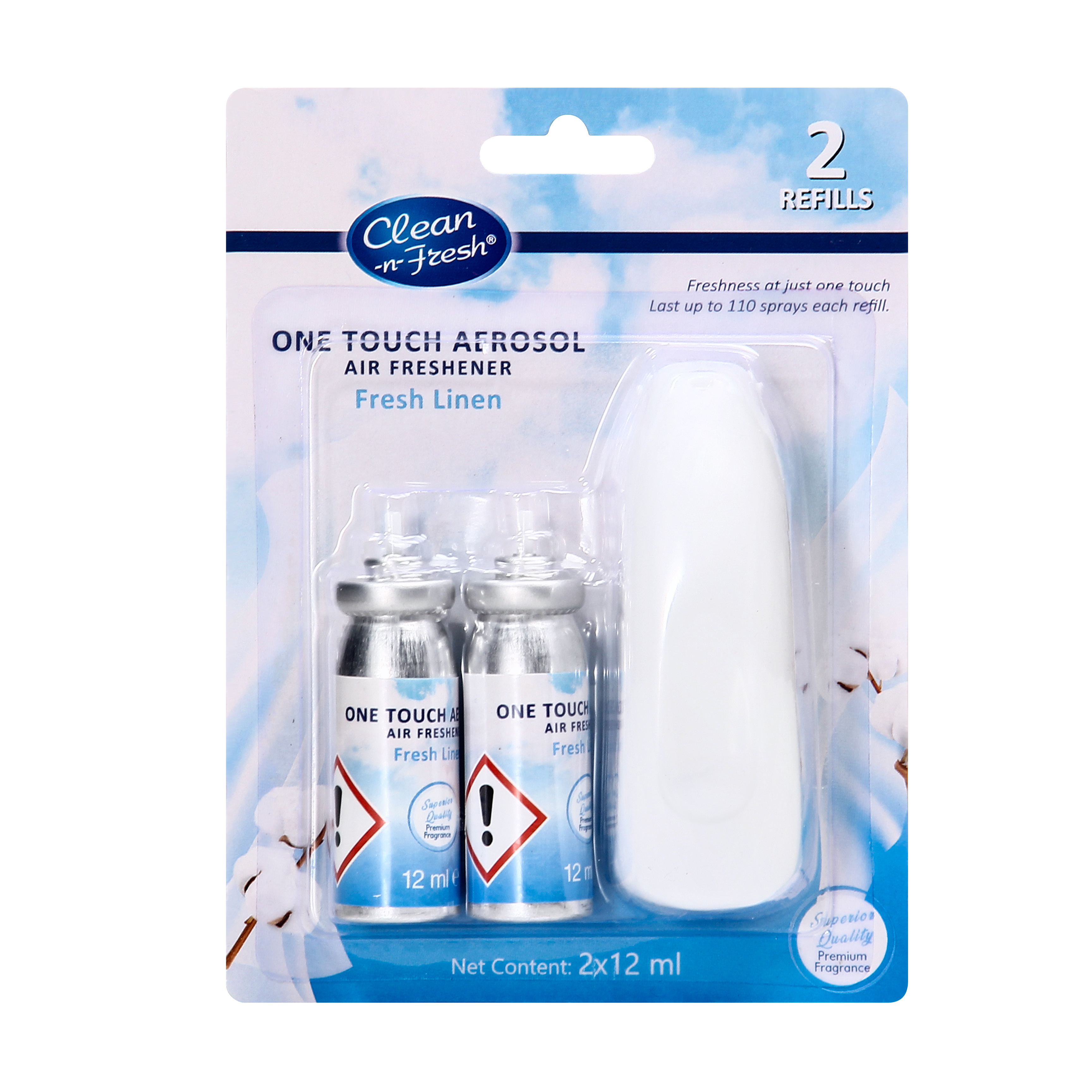 New Wall-Hanging Aromatherapy Air Freshener One Touch Aerosol Air Freshener Spray