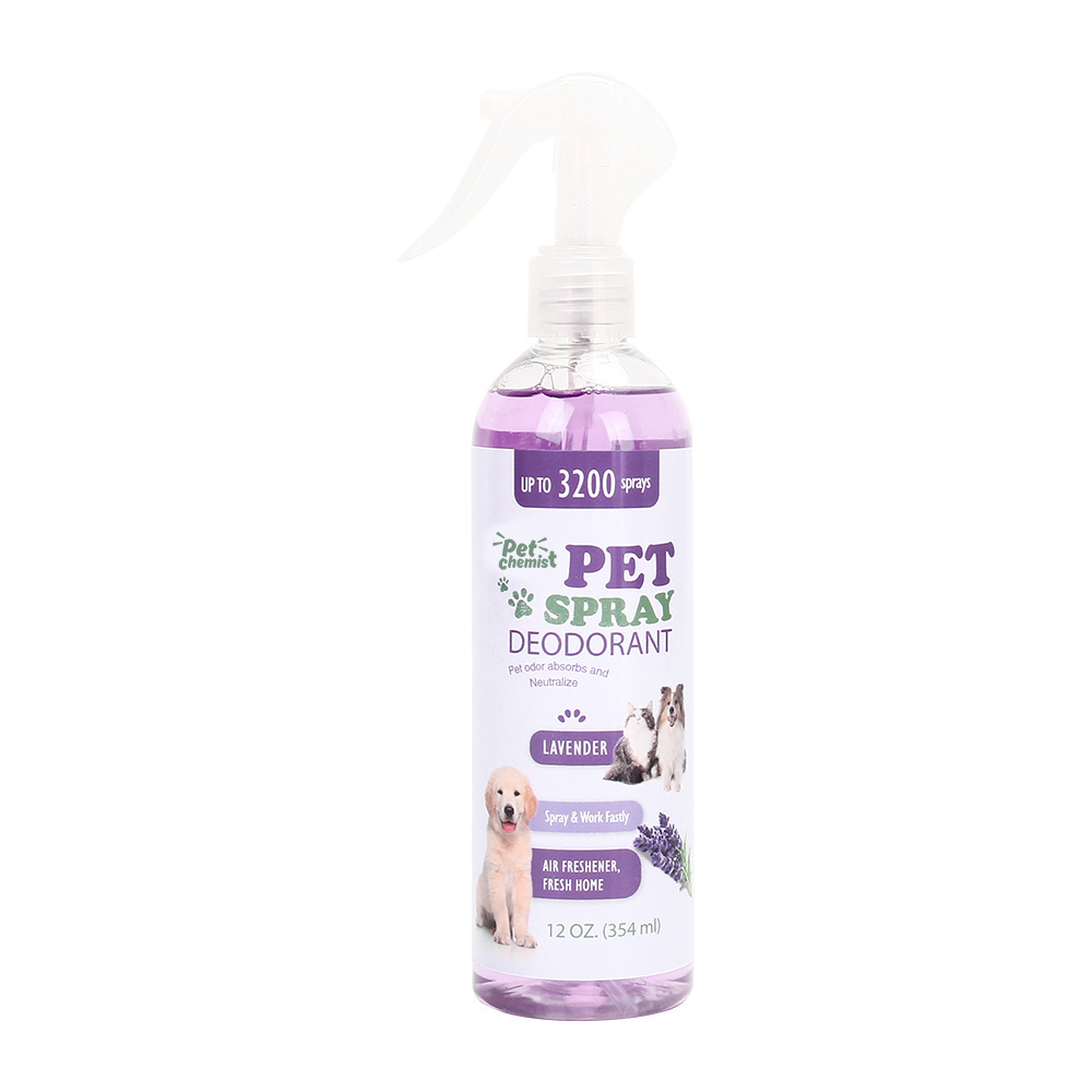 354Ml Pet Friendly Air Freshener Room Spray Private Label Pet Odor Eliminator Pet Deodorant Spray