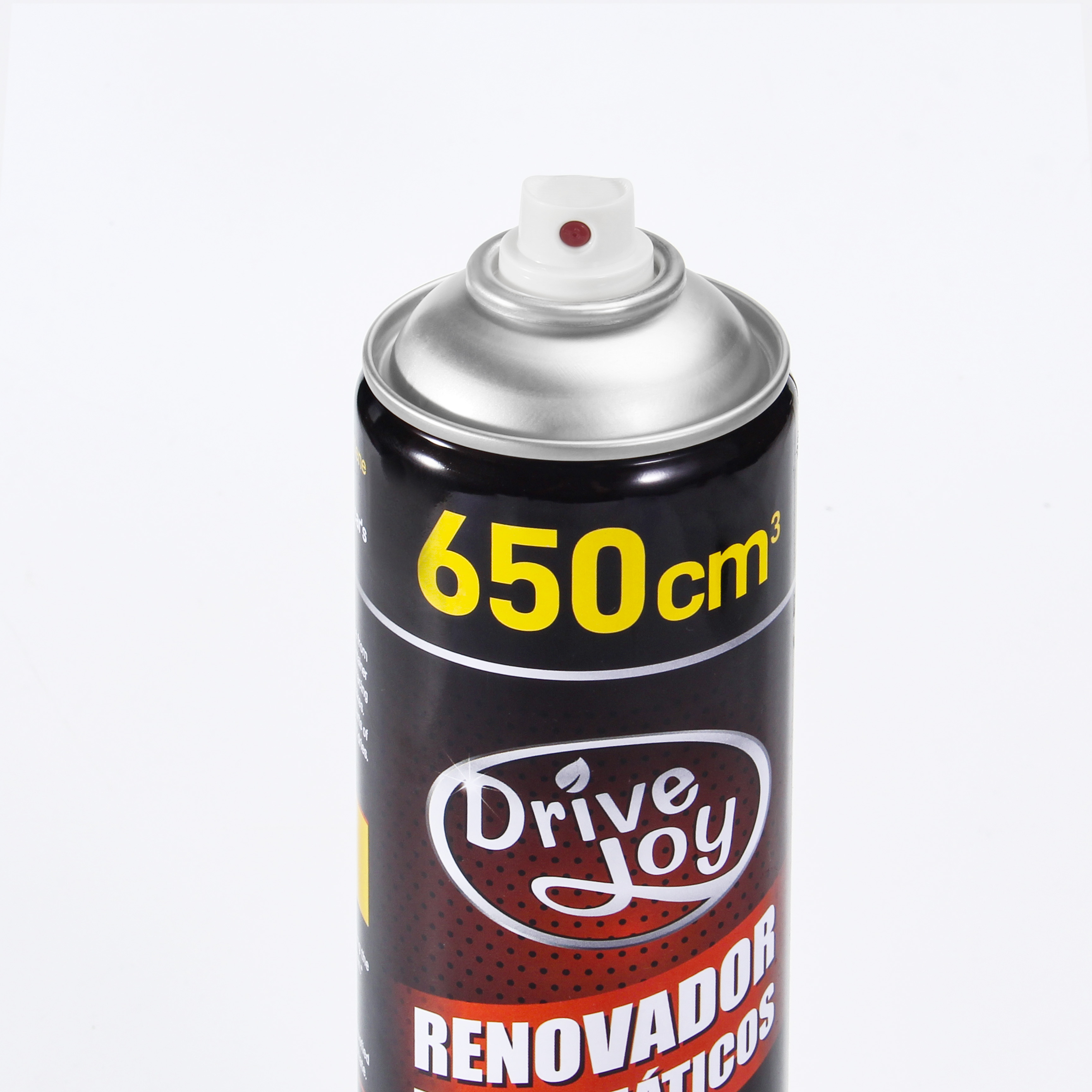 650ml Aerosol Tire Shine for Glossy Rich Black Tires Tire Foam Protectant Spray