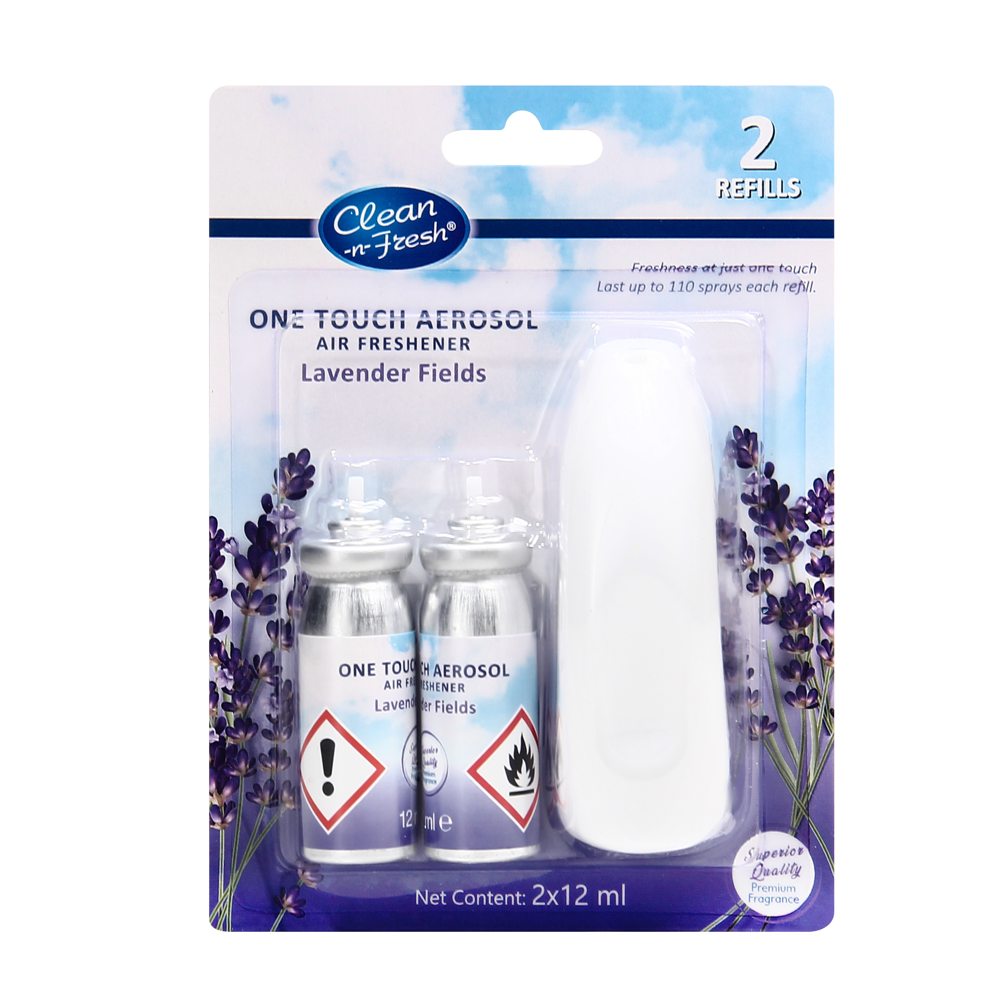 New Wall-Hanging Aromatherapy Air Freshener One Touch Aerosol Air Freshener Spray