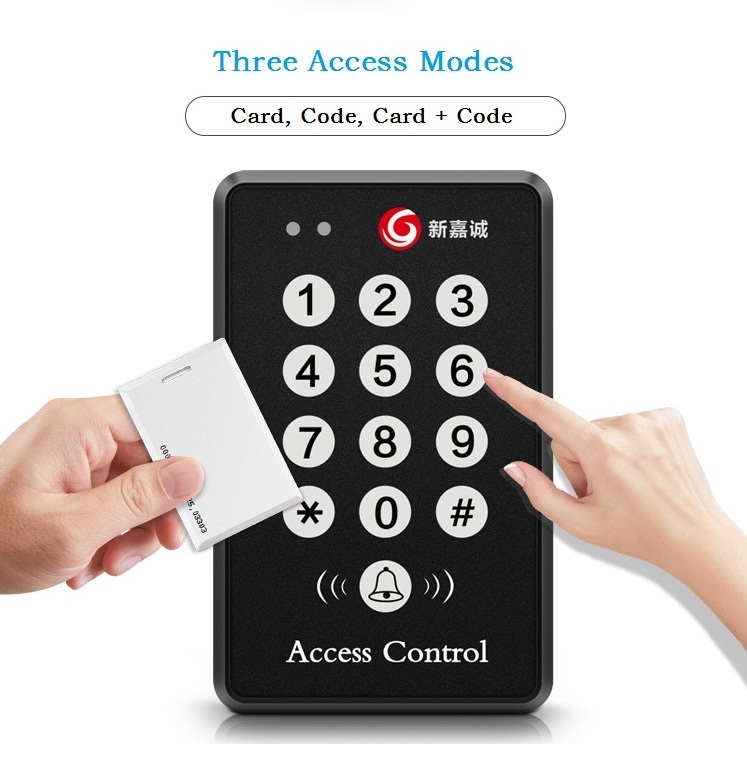 access control kit with RFID reader keypad door lock