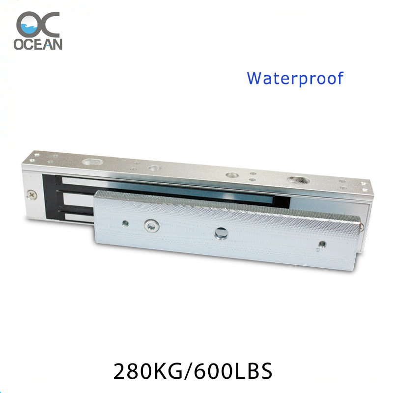 Waterproof 280KG/600Lbs Electric Magnetic Lock For Access Control System