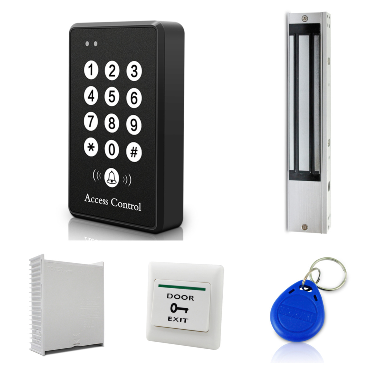 access control kit with RFID reader keypad door lock