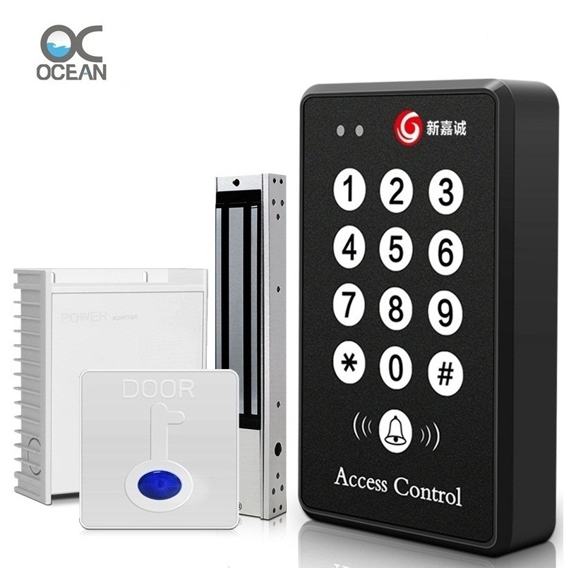 door access control kit with wireless rfid reader keypad