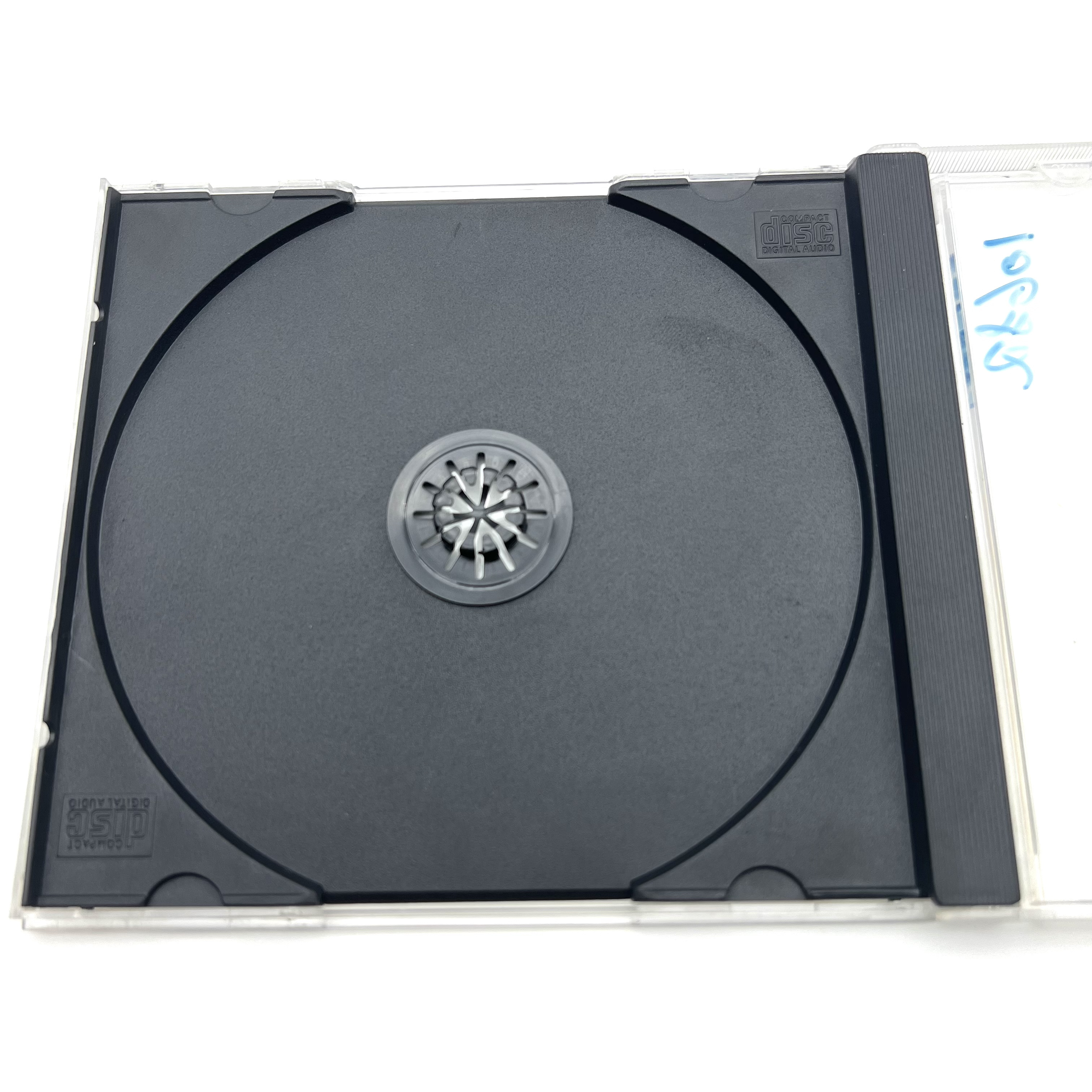 Wholesale Clear  CD   Black Case Single Disc Transparent CD DVD Box Super  saleproducts