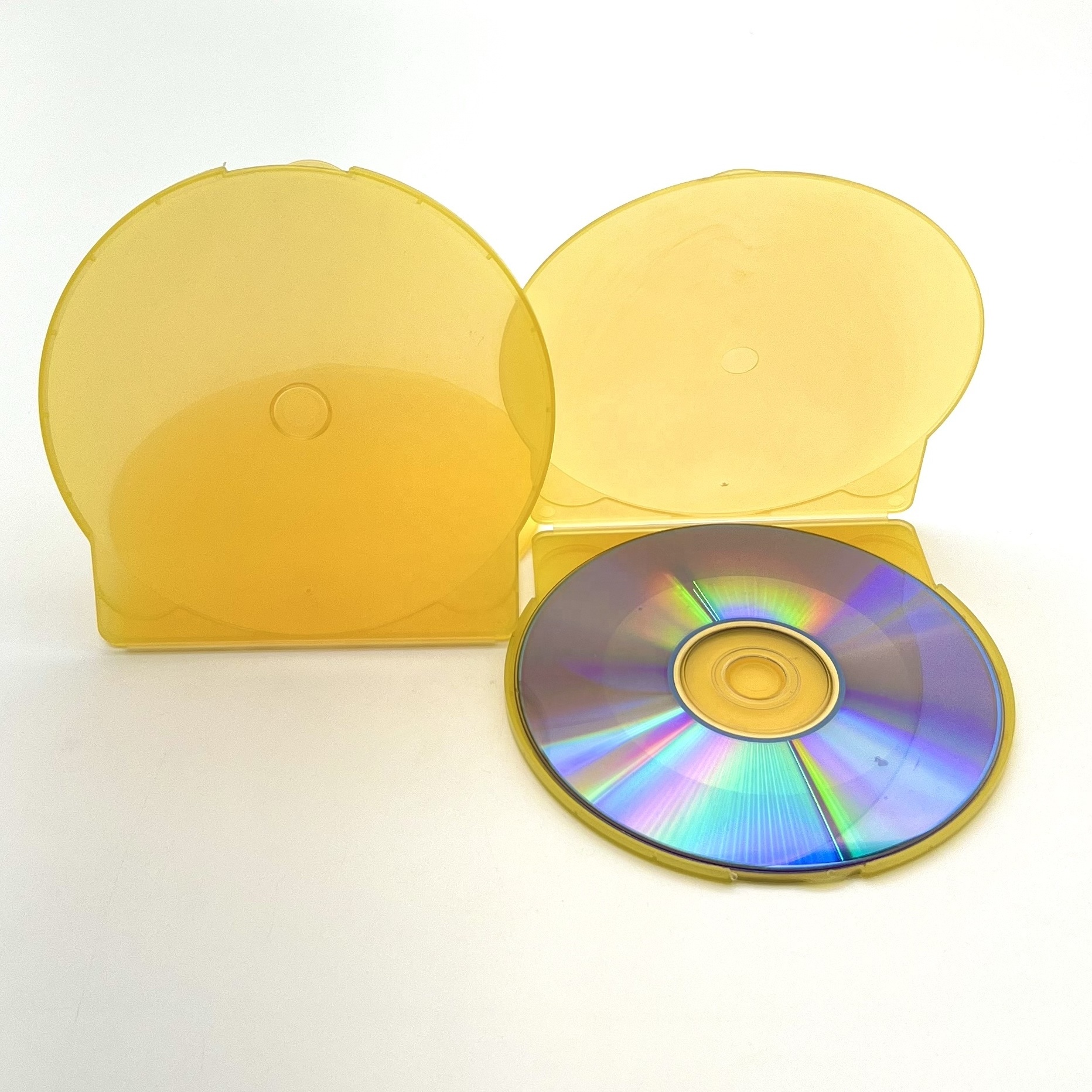 Wholesale Packing Plastic Display Single Disc Shell CD Box Case Clear DVD Case Record Holder