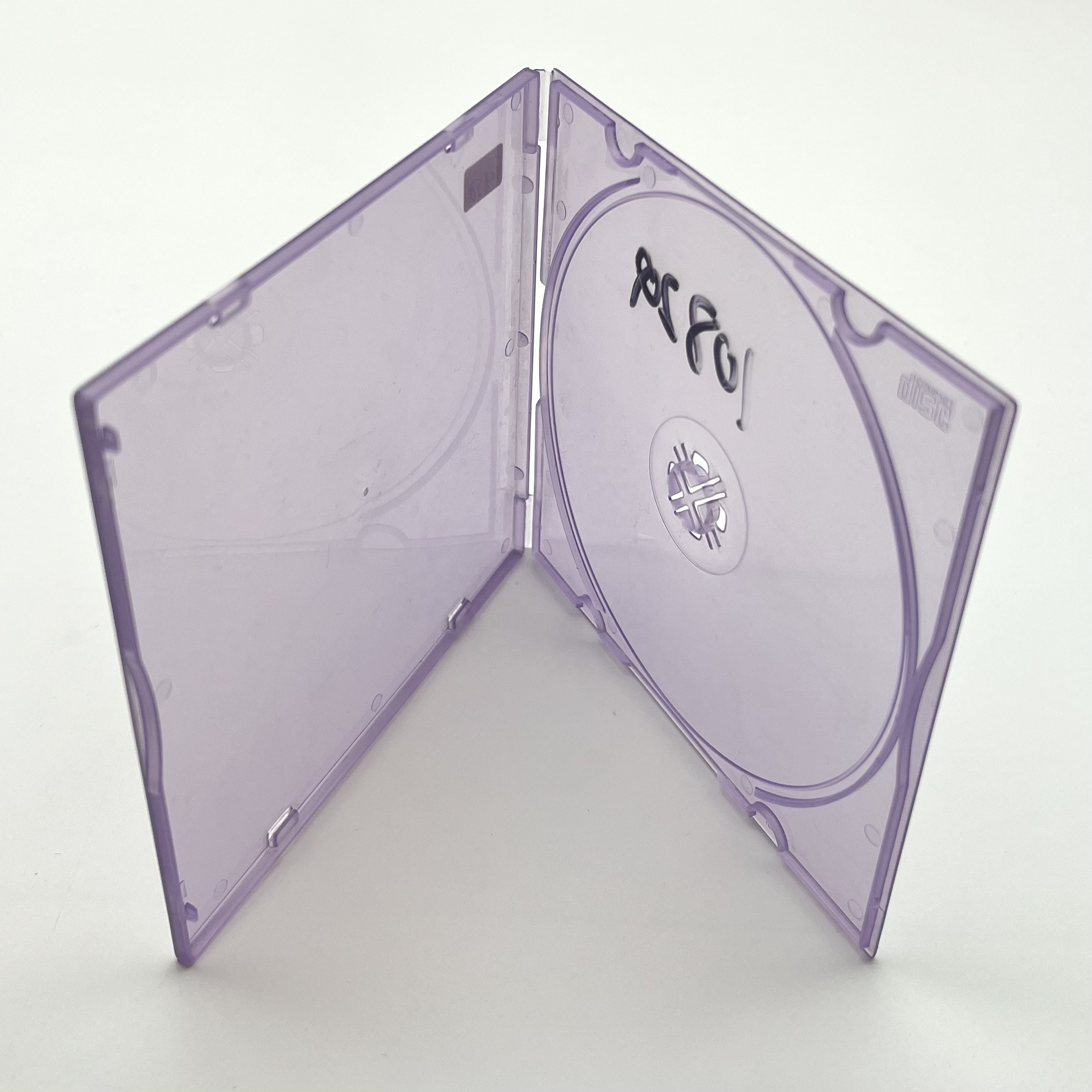 popular Ultra-thin CD packaging box 1 Disc CD Jewel Box DVD Packaging Protector Plastic Case