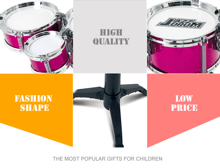 Wholesale toys other musical instruments jazz drum set for kids