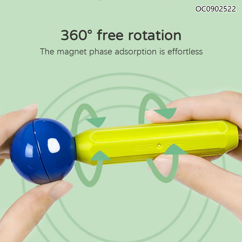 72pcs plastic self assembling educational magnetic toys 3d sticks and balls