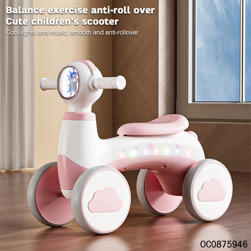 Kids electric fashion attractive design car car toys ride on 4 wheel for driving with light music