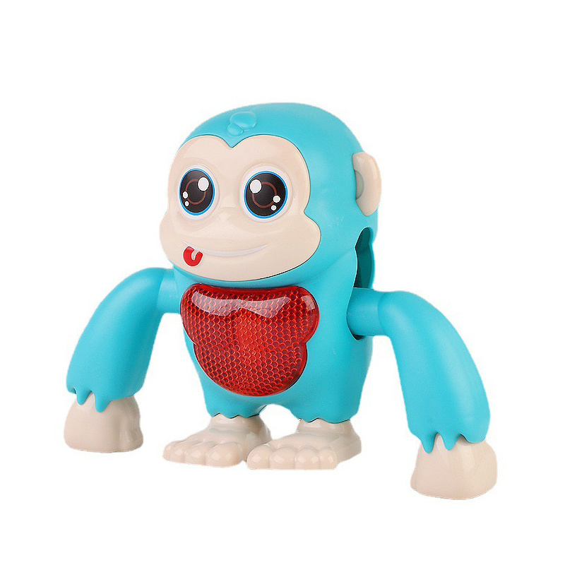 Hand clapping switch sensor plastic dancing monkey musical electric toys 2023 for kids