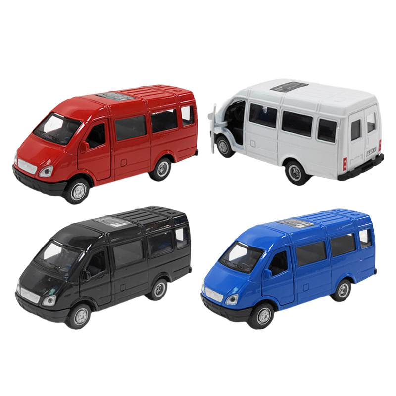 Hot sale friction van diecast toys model car with sound and lights