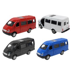 Hot sale friction van diecast toys model car with sound and lights