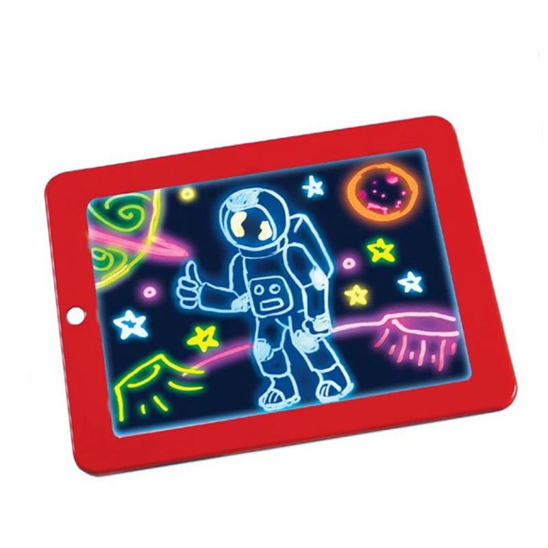 Education color magnetic electronic magic 3d writing led lcd drawing boards for kids