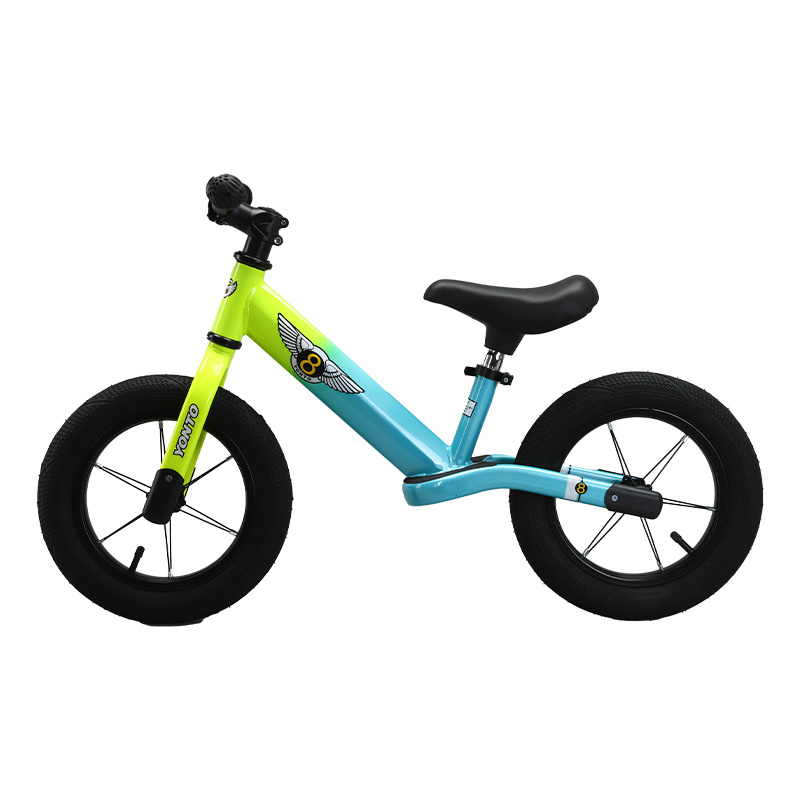 High carbon steel 12 inch kids balance bike children bicycle with no-pedal for boys